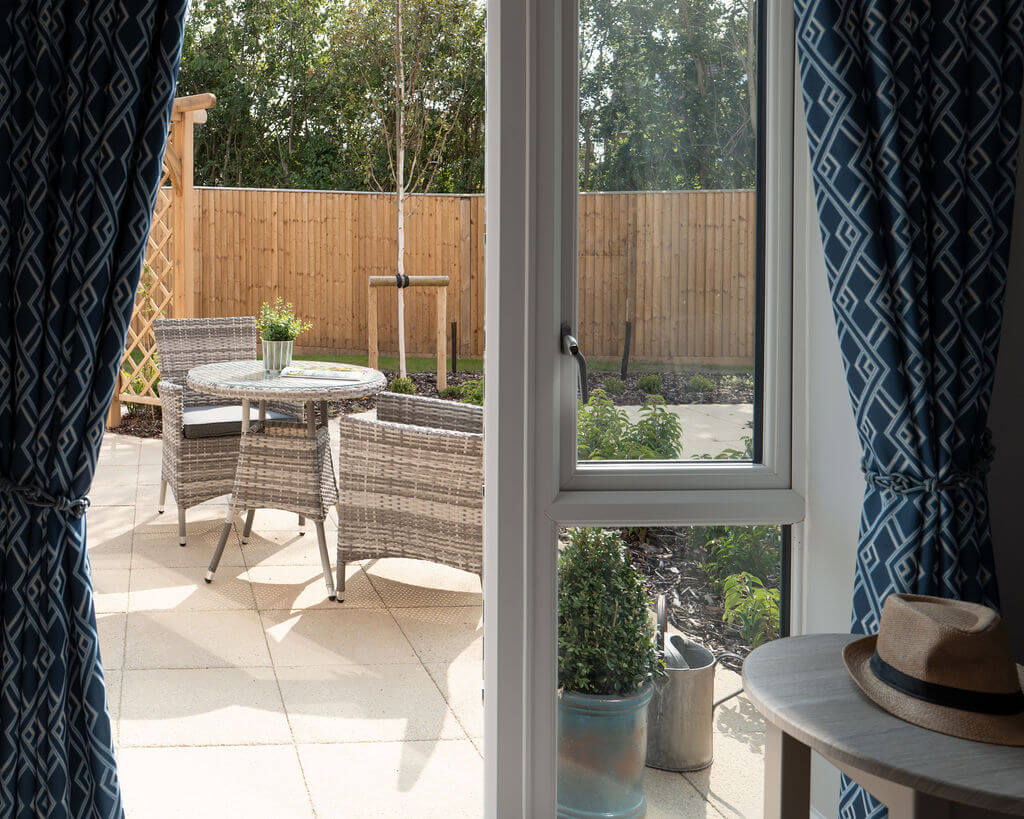 Caraway Patio From Bedroom