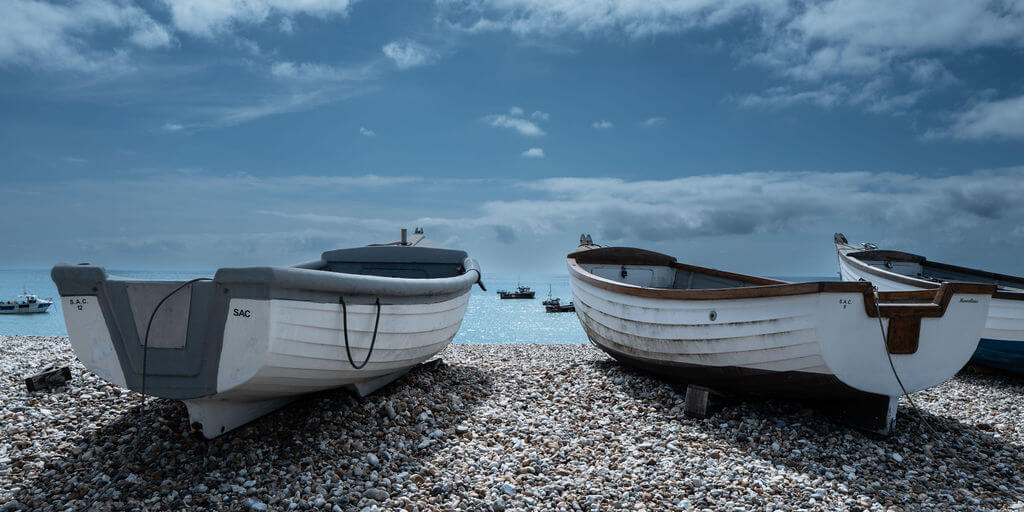 Boats On A Beach