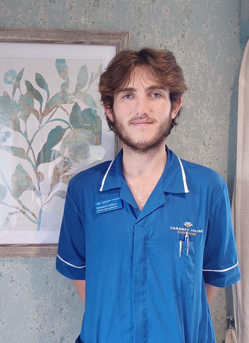 Edward one of our senior care assistants