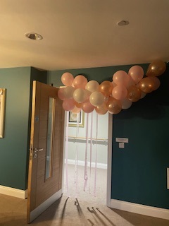 balloon arch for birthday