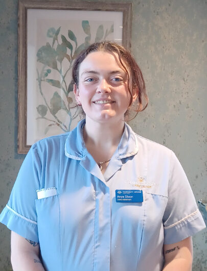 Team member at Caraway House Care Home