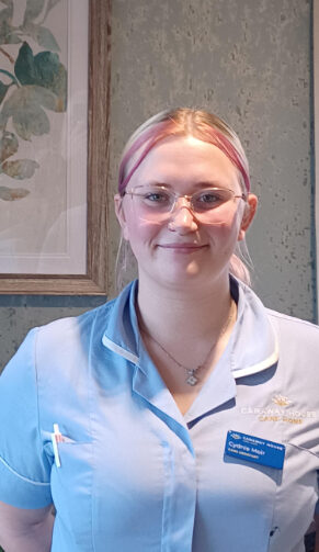 Team member at Caraway House Care Home
