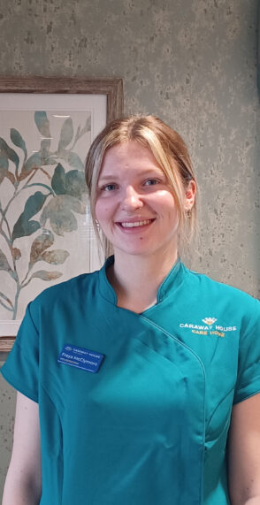 Team member at Caraway House Care Home