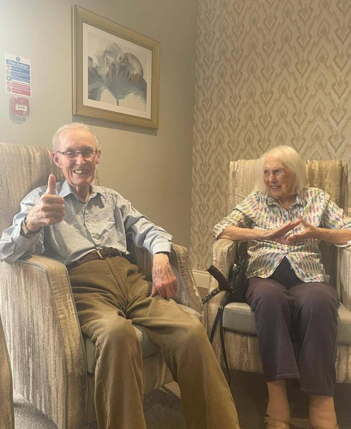 happy residents